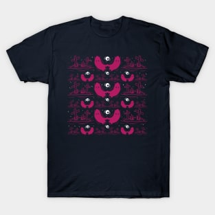 Pink spooky ghosts T-Shirt